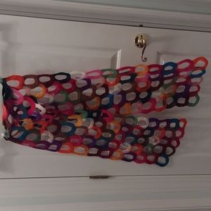 hand felted scarf (or table runner)